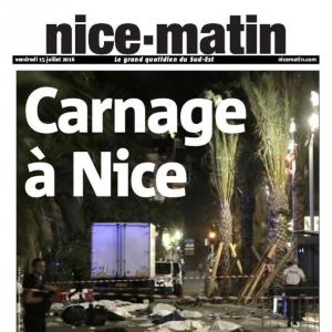 L'horreur: How newspapers reacted to Nice attack