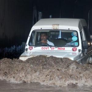 Rains batter North India, flood-like situation in Rajasthan