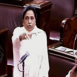 Chaos in Parliament over BJP leader's controversial remark on Mayawati