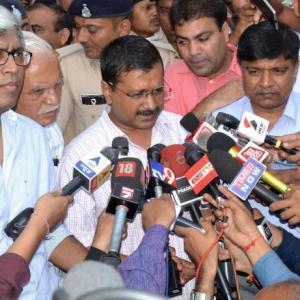 BJP government is anti-Dalit, says Kejriwal after meeting Una thrashing victims