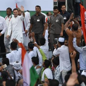 Rahul sounds poll bugle in UP, attacks rivals