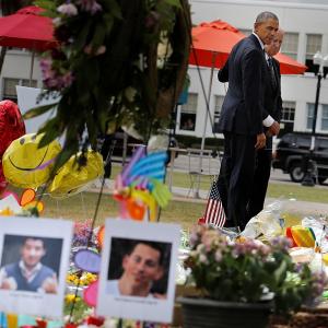 Orlando massacre: President Obama meets families of shooting victims