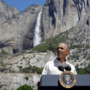 PHOTOS: Obamas take a long hike at Yosemite National Park