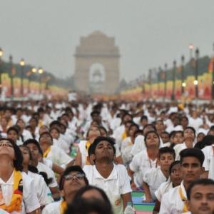 Security beefed up ahead of yoga day celebrations in Delhi