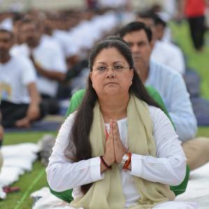 Yoga Day: Look who's leading by example