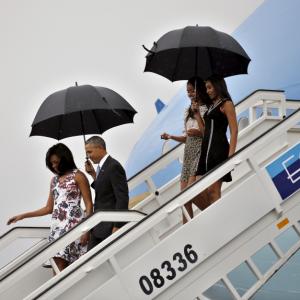 Barack Obama lands in Cuba as first US president
