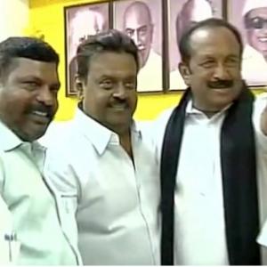 Vijayakanth clinches deal with Vaiko's 4-party front in TN