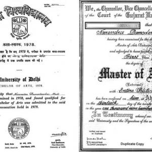 Modi's BA degree 'authentic', clarifies DU registrar
