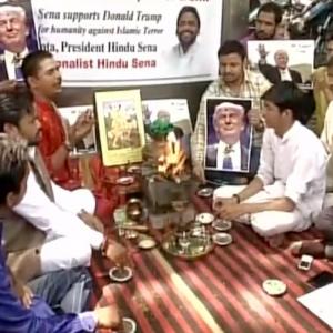 'Disappointed' with Modi, Hindu Sena prays for 'saviour of mankind' Trump's win