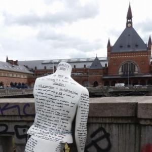 This statue on Copenhagen streets highlights horror of human trafficking