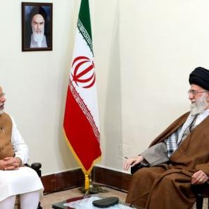 Prime Minister Modi meets Iranian Supreme Leader