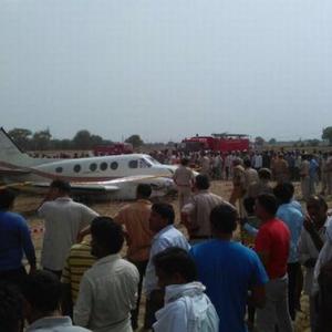 Air ambulance crash-lands near Delhi airport, all safe
