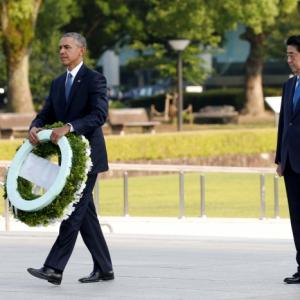 Hiroshima memory must never fade, says Obama on historic visit