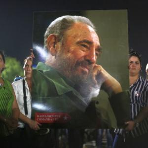 'Long live the revolution': Cubans hold mass rally, remember Fidel Castro