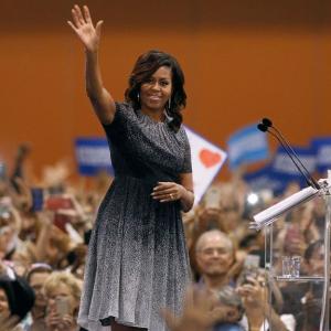 Decent men do not demean women: Michelle blasts Trump