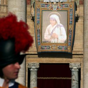 Pope proclaims Mother Teresa a saint in front of thousands in the Vatican