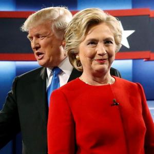 PHOTOS: The many emotions at the first US Presidential Debate