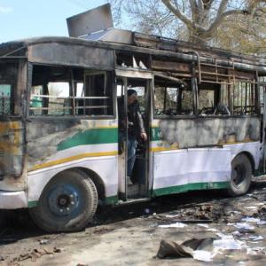 Violence hits Srinagar bypolls, 8 dead in clashes