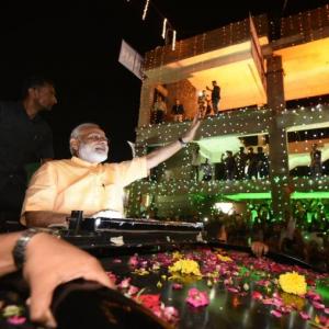 PHOTOS: Modi's Surat roadshow, a homecoming fit for a PM!