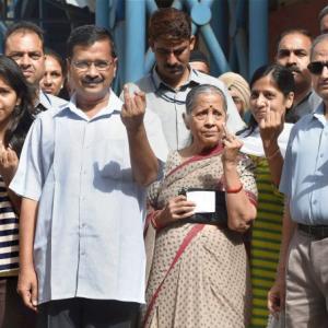 MCD elections: Delhi records 54 % voting, exit polls predict BJP's win