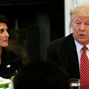 Nikki Haley can be fired: Trump