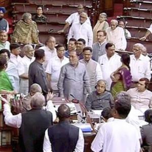 Uproar in Parliament over I-T raids on Karnataka minister