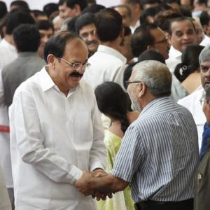 Naidu elected India's 13th Vice President with 516 votes