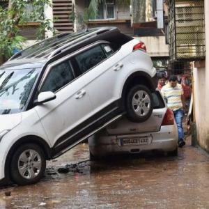 Pounded by 300 mm of rain in 9 hours, Mumbai gets back on its feet