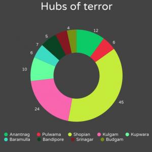 117 Kashmiri youths joined terrorist groups in 2017 so far