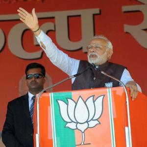 Kanpur train accident was conspiracy from across border: PM in UP