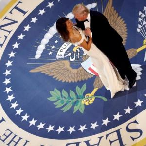 He did it his way! Trumps attend Inaugural Ball