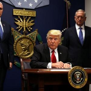 Signed immigration order to keep terrorists out: Trump