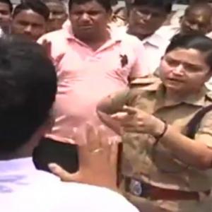 The woman cop who took on unruly BJP men