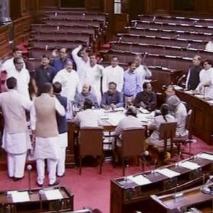 First working day of monsoon session sees a washout