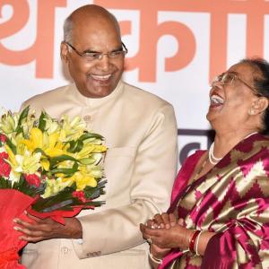 Never thought he would become President: Savita Kovind