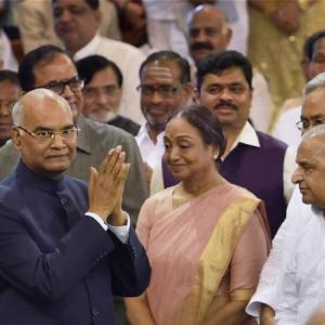 PHOTOS: Kovind sworn-in as India's 14th President