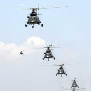 Why did China send its helicopters to Chamoli?