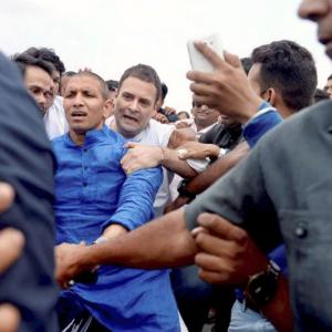 High drama in MP as Rahul Gandhi briefly arrested on way to Mandsaur