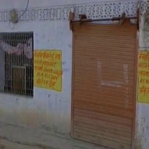 'I'm poor' written outside homes of FSA beneficiaries in Rajasthan