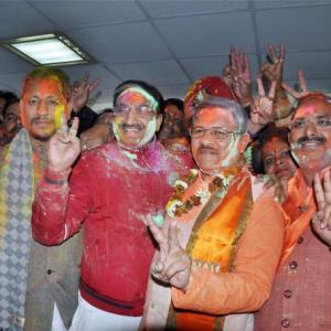 BJP sweeps Uttarakhand, wins 56 seats