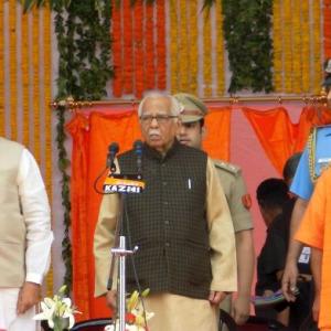 PHOTOS: PM Modi, BJP biggies attend Yogi Adityanath's swearing-in ceremony