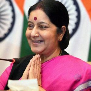 Sushma comes to the rescue of Indian woman in distress in Pakistan