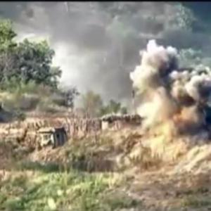 Pak releases 'tit-for-tat video' showing damaged Indian posts