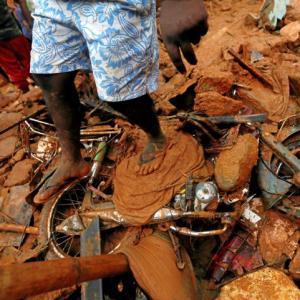 Rain-triggered floods, landslides kill over 90 in Sri Lanka