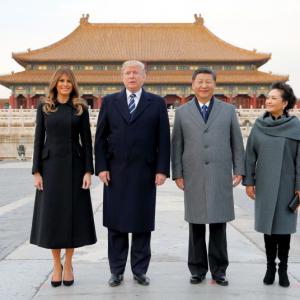PHOTOS: Trump's day out in China