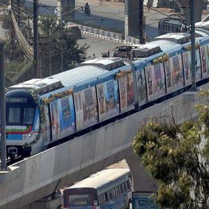 'An awesome experience': Hyderabad Metro opens to public