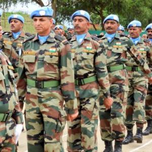 Indian peacekeepers in Sudan awarded UN medal