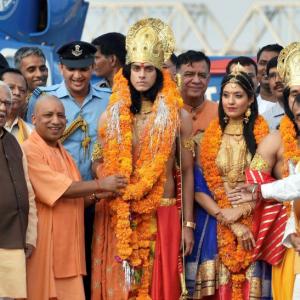 1.75 lakh diyas, Ram-Sita in 'Pushpak Viman' for Yogi's Ayodhya Diwali