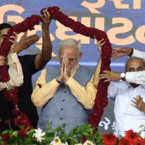 Not vikas, but vishwas will win Gujarat for Modi