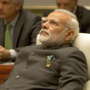 The sound of laughter is making Modi wary